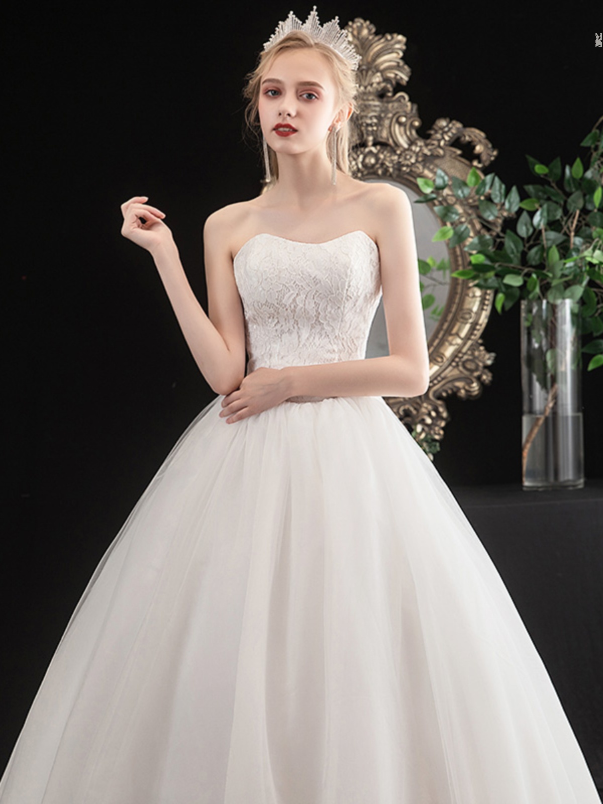 2025 New Summer Autumn Strapl Wedding Dr Faion Simple Korean Sle Lace Princ Fairy Soft Women's Soft Wedding Dr