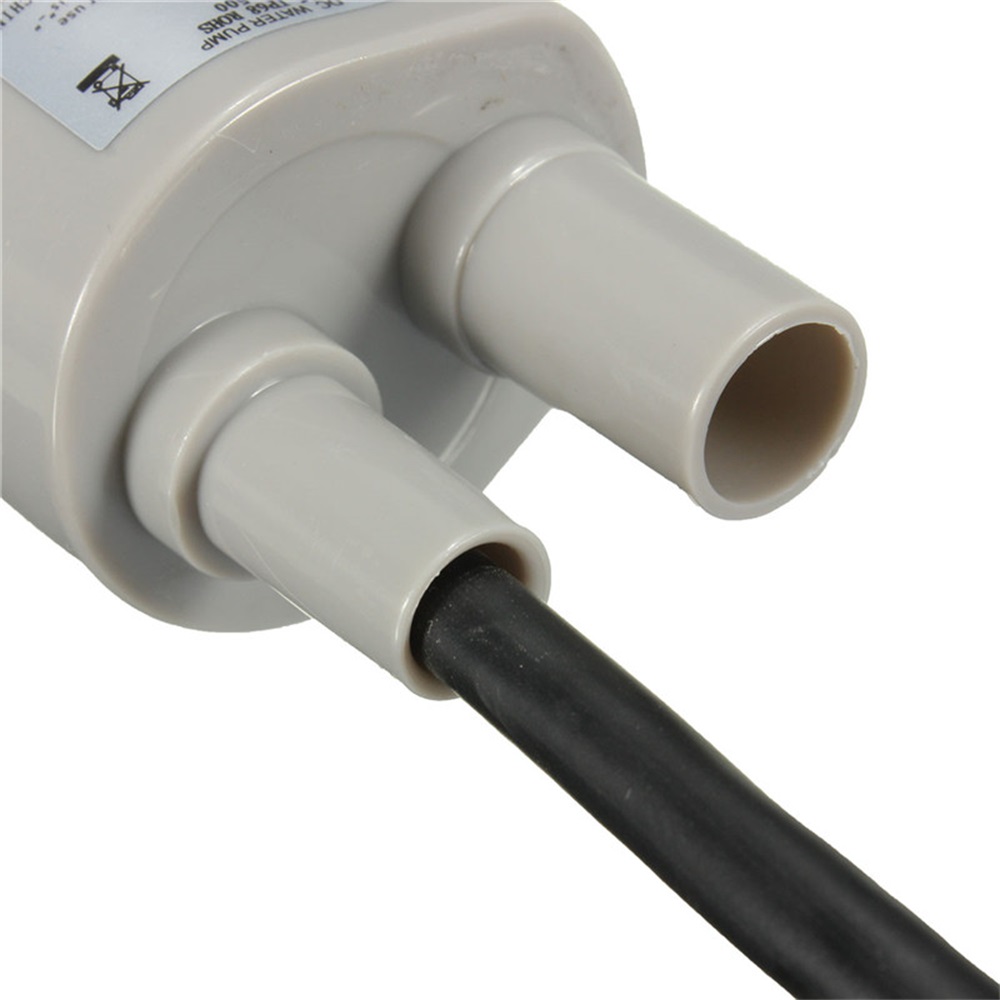 High Quality Hot Salable 12V DC 1.2A 5M 600L/H 6-12V For solar Aquarium Three wire Micro Submersible Motor Water Pump