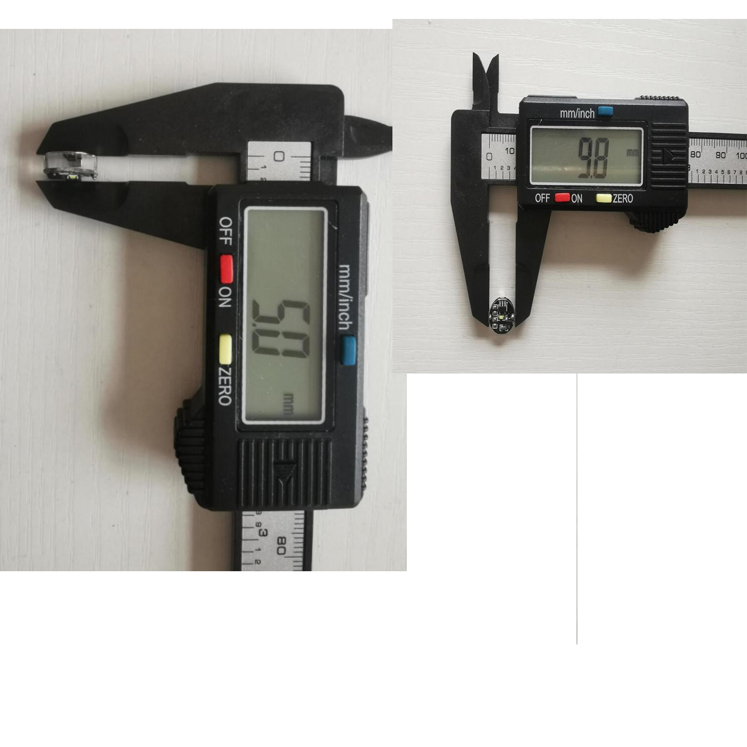 Lámpara de control de flujo magnético de 5 cm de cable modelo de lámpara de control de flujo magnético LED + batería DIY iluminación de juguetes automotrices para hacer material de modelo tridimensional gunda Robot