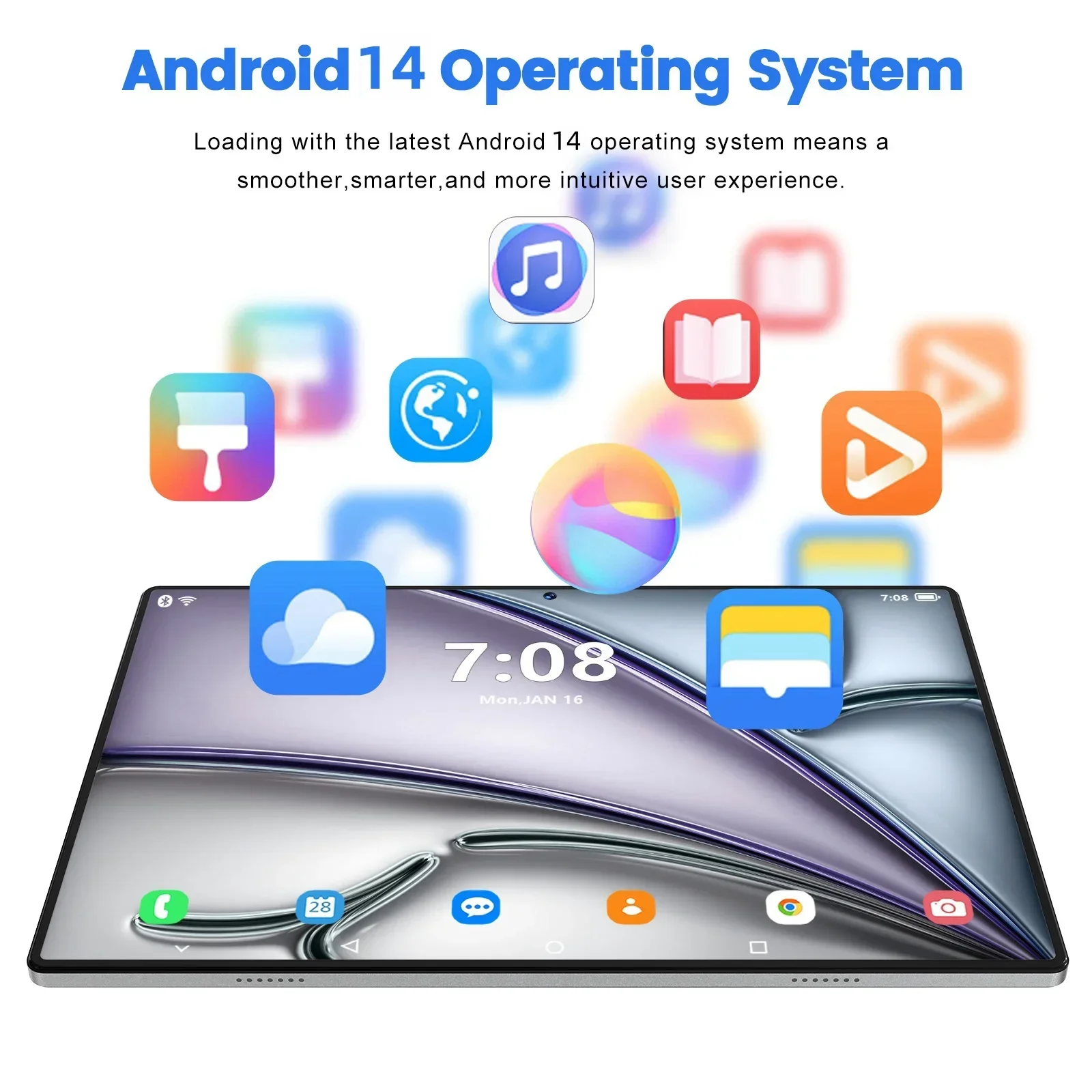 2025 Version mondiale Original IPad Air Pro tablette 11 pouces HD 4K Android 14 16GB + 1T 20000mAh 5G double SIM Bluetooth WiFi GPS tablette