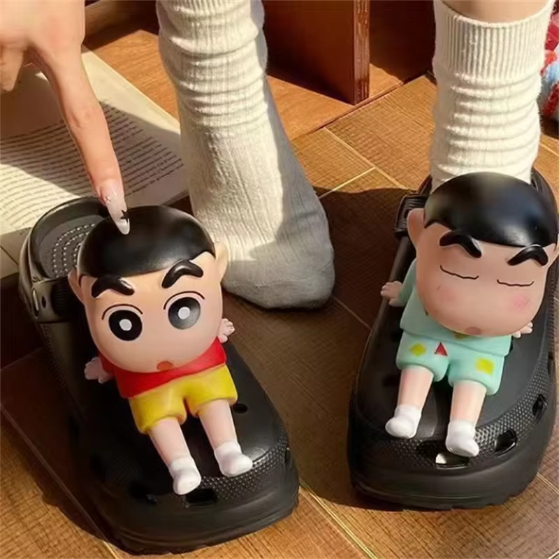 รองเท้าแตะ3D รูปการ์ตูนน่ารักมีสไตล์ขนาดเล็กสำหรับเด็กผู้ชายและเด็กผู้หญิงรองเท้าแตะแบบทำมือและของประดับตกแต่งแบบตลกของขวัญวันหยุดสำหรับเด็กผู้ชายและเด็กผู้หญิง