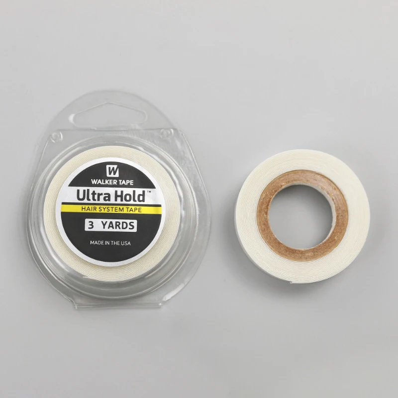 1 ม้วน 3 หลา Walker Tape Ultra Hold กาวสองหน้าผมระบบเทปม้วนสําหรับวิกผม Toupee