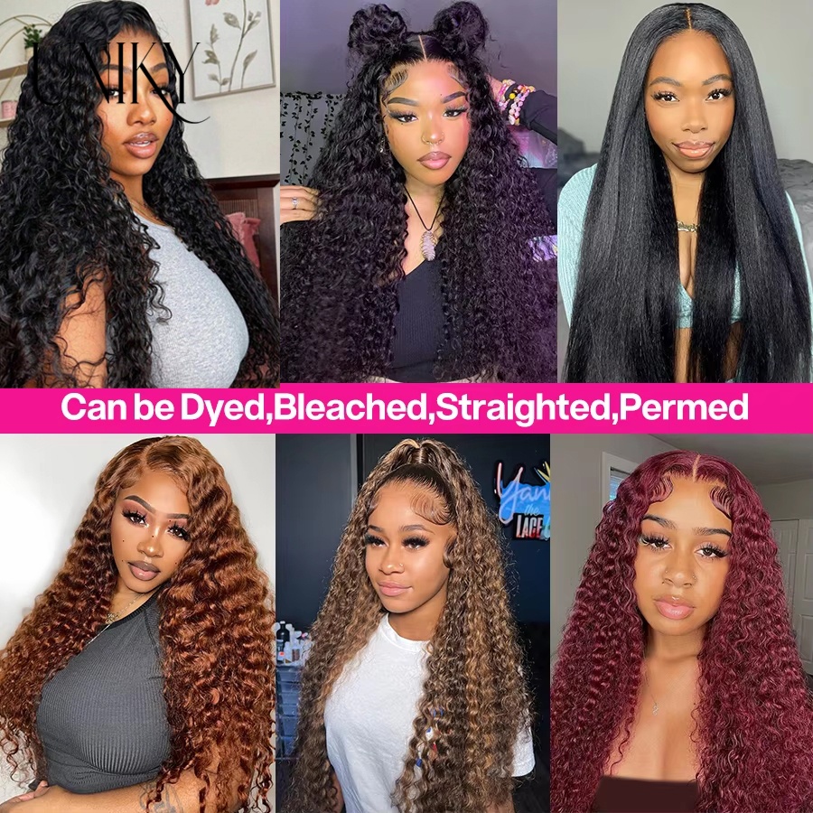 제리 곱슬 레이스 프런트 가발 13x4 투명 레이스 가발 여성용 cabelo humano 원래 브라질 DeepKinky 곱슬 인간의 머리 가발