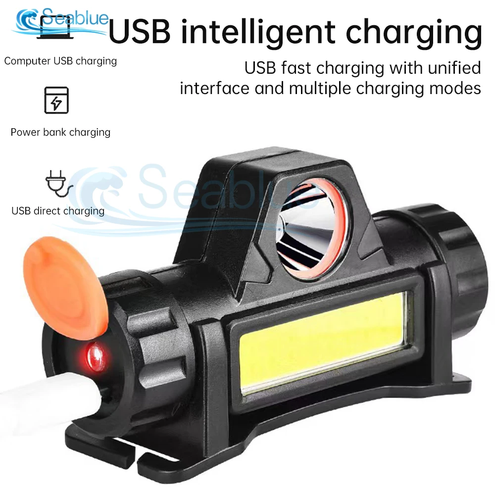 ไฟหน้ากากตาแมวอัตโนมัติเต็มรูปแบบ USB ชาร์จไฟหน้าแบบ Dual Use Argon Arc หมวกเชื่อมไฟ