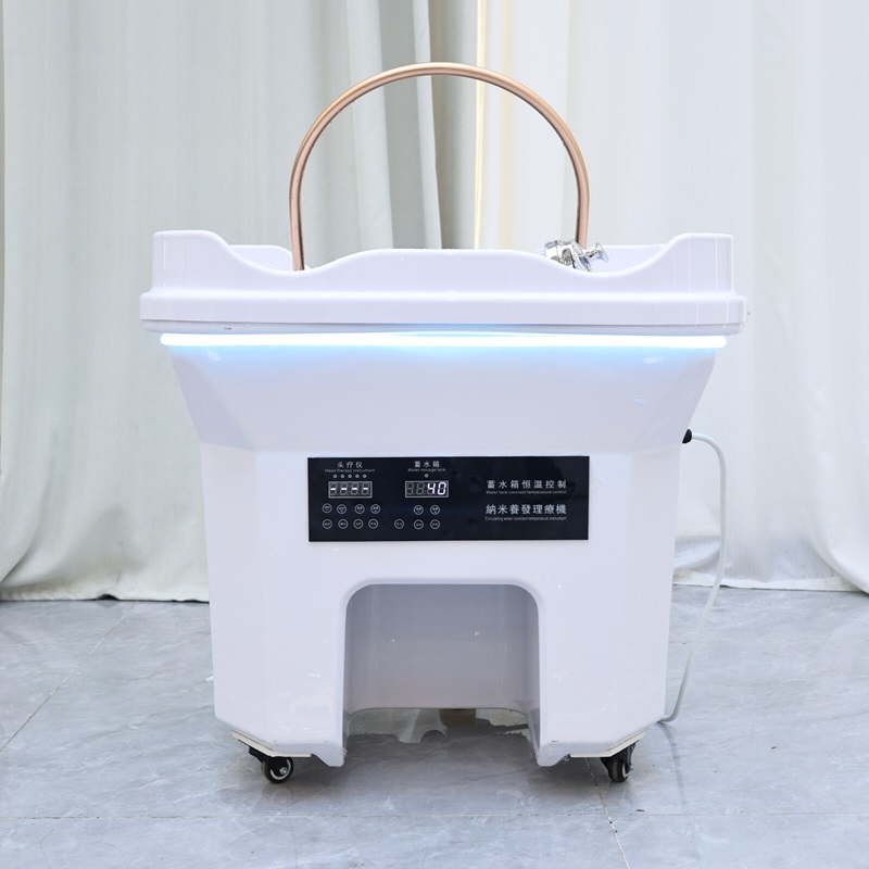 2025 nieuwe EU 60-liter draagbare spa spa shampoo kom luxe spa centrum haarshampoo bac-verbinding