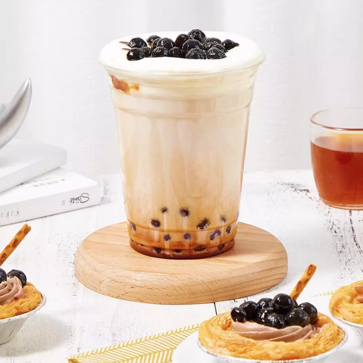 [9Packs] ZHANYI No-cooking Tapioca Boba Pearls , 3.53 oz*9Packs
