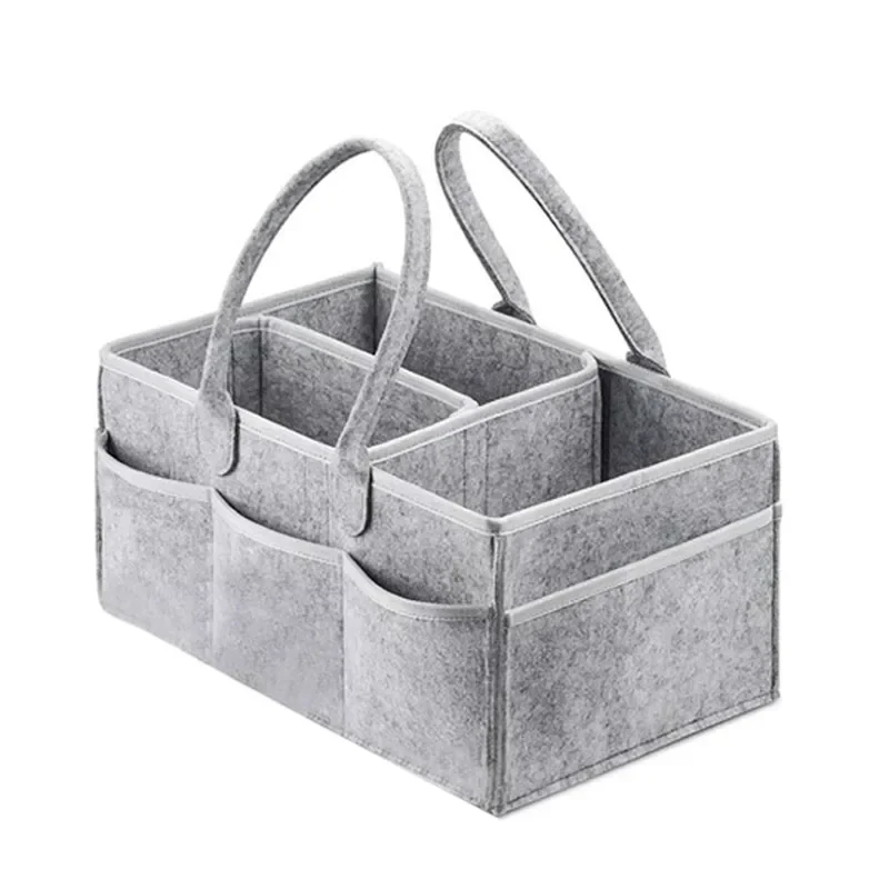 38*23*18 cm Babyluier Caddy Organizer Draagbare Houder Tas voor Commode en Auto Kwekerij Essentials opbergbakken