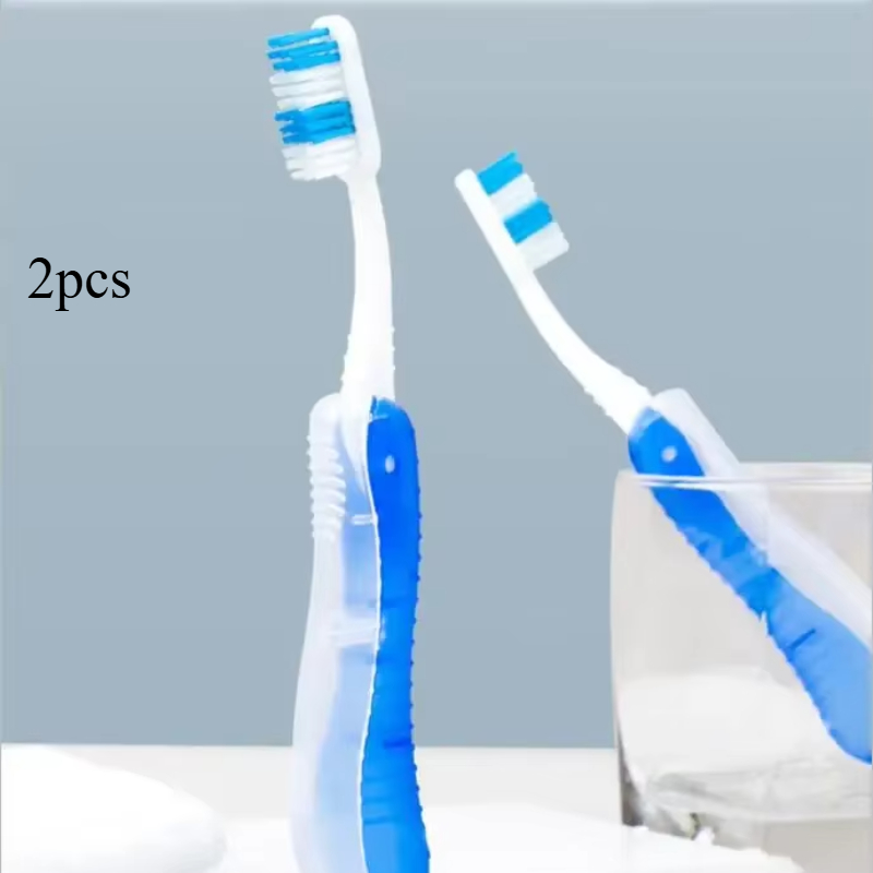 Hygiene Oral Portable Disposable Foldable Travel Camping Toothbrush Hiking Tooth Brush Tooth Cleaning Tools