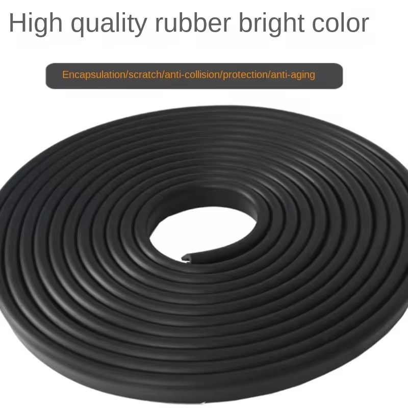 Protector de borde de tira en U de goma, hoja de tablero de Panel de madera de Metal de vidrio encuadernado para gabinete de hoja de tablero de Panel de madera de Metal de vidrio