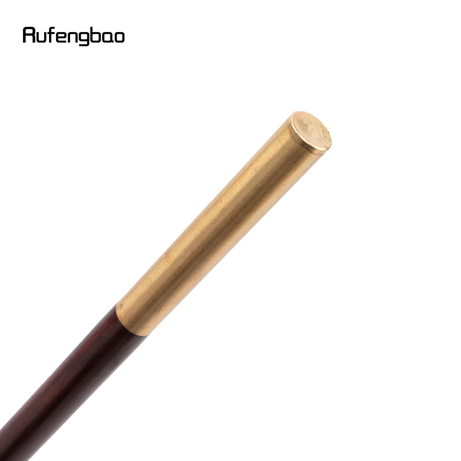 伝統的な茶色の木製の手作りのワンド、絶妙なルタル用品、エネルギーの癒し、コスプレと映画、45cm、ファッション