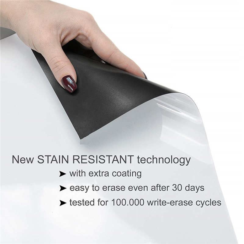 A4 Size Magnetic Whiteboard Vinyl Fridge Dry Erase White Board Refrigerator Magnet Note Flexible Remind Message Boards