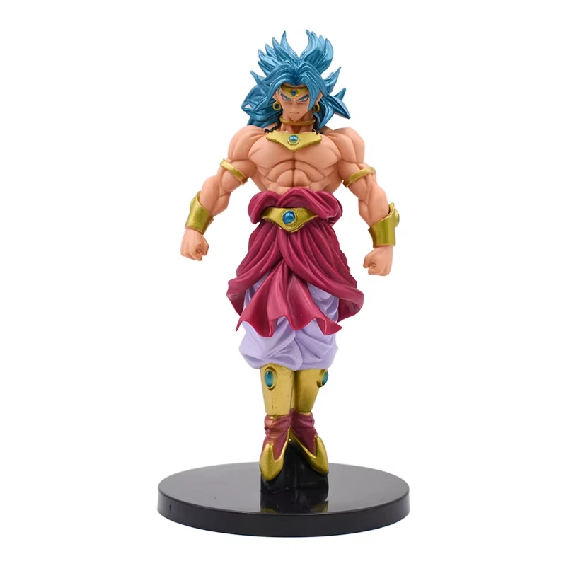 Quente dragon ball anime figura broli estatueta dbz super figuras de ação pvc coleção modelo brinquedos para crianças presentes natal
