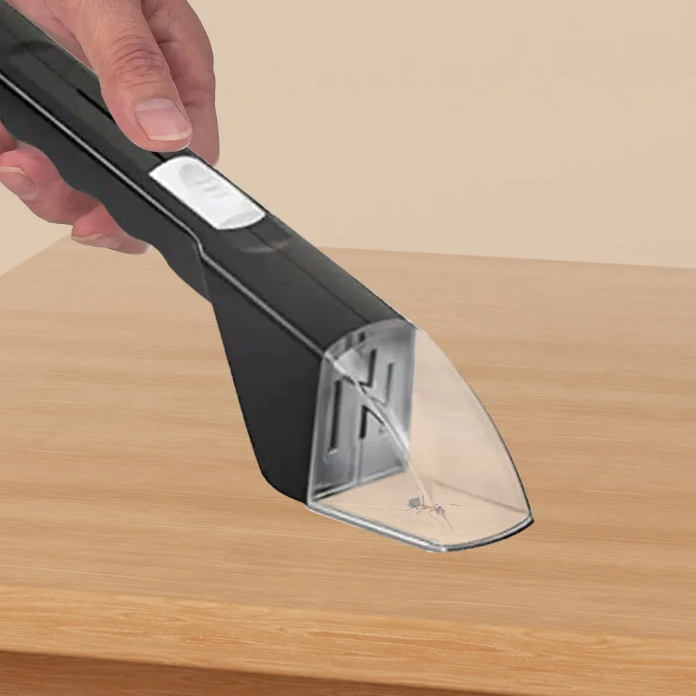 Portable Transparent Insect Catcher Push Type Insect Observer Contactless Bug Catcher for Indoor and Outdoor Childrens Toys