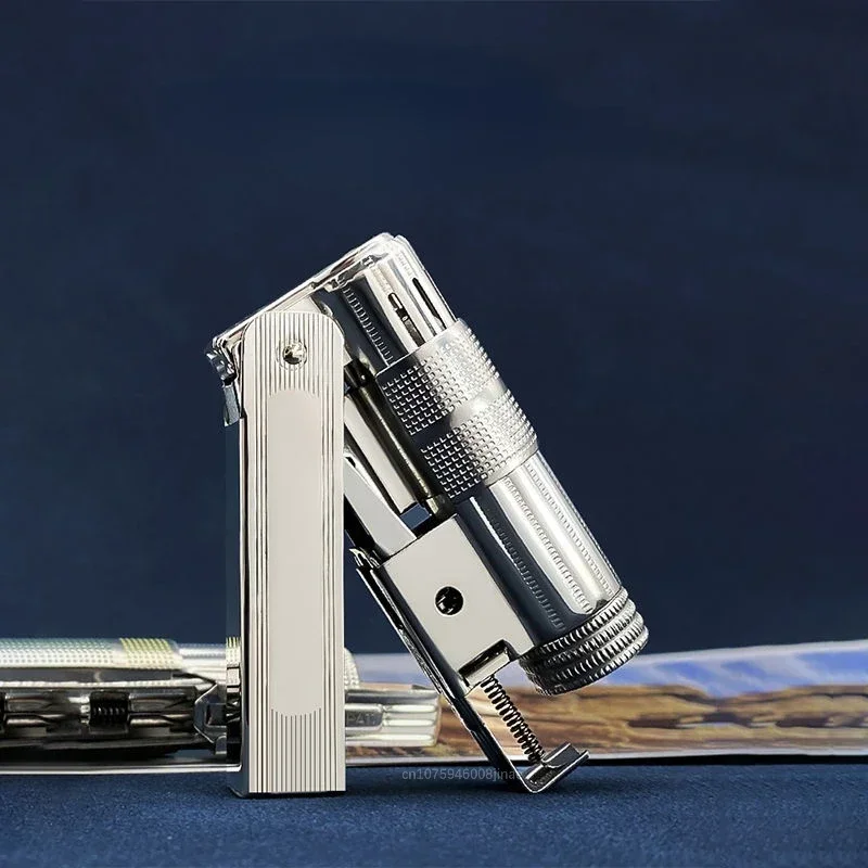 Austrian IMCO Aiku 6700 Metal Lighter Trench Nostalgic Retro Old-fashioned Windproof Kerosene Lighter Smoking Tool Men's Gift