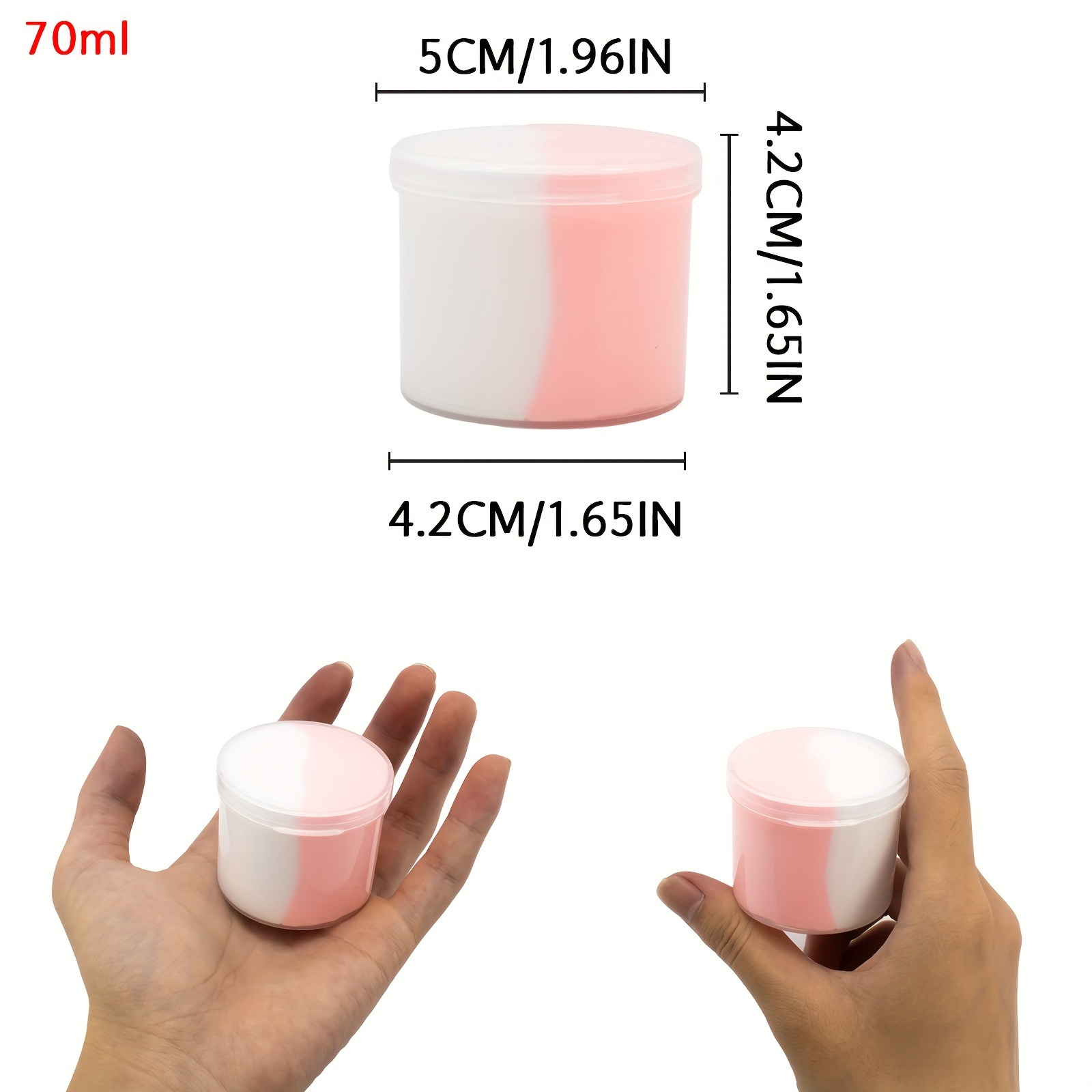 2.37oz Fluffy Two-Tone Butter Slime Super Soft Clay ยืดไม่เหนียวเหนอะหนะ Party Favors Slime Charms ของเล่นการศึกษาของขวัญวันเกิด