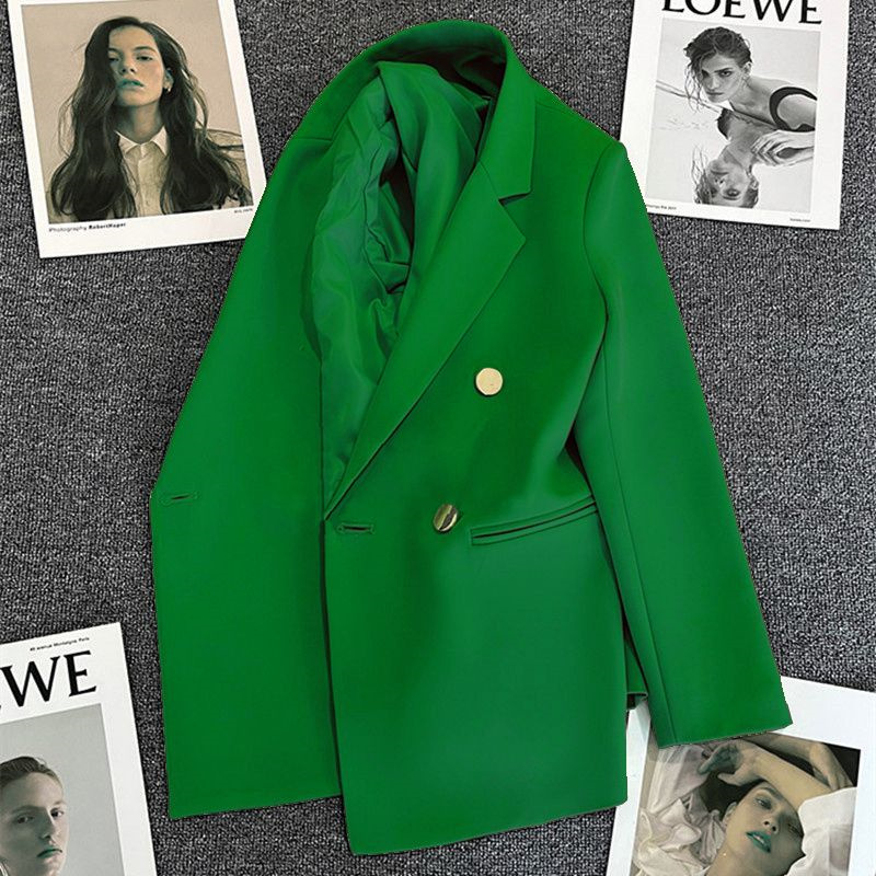 Wiosna Jesień Kobiety Marynarki Eleganckie Koreańskie Casual Solidne Garnitury Kobiety Kurtka Nowa Moda Kobiece Płaszcze Biuro Odzież Damska Odzież wierzchnia