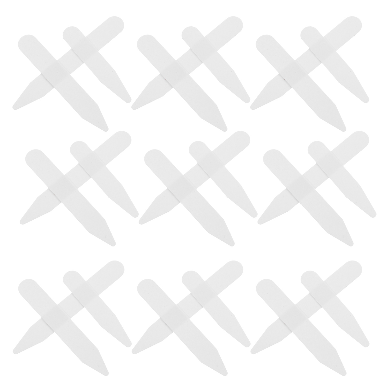 5 шт., 5 шт., держатель для воротника, выпрямители, скобка для рубашки, лучшие остатки, белая планка, маленькая