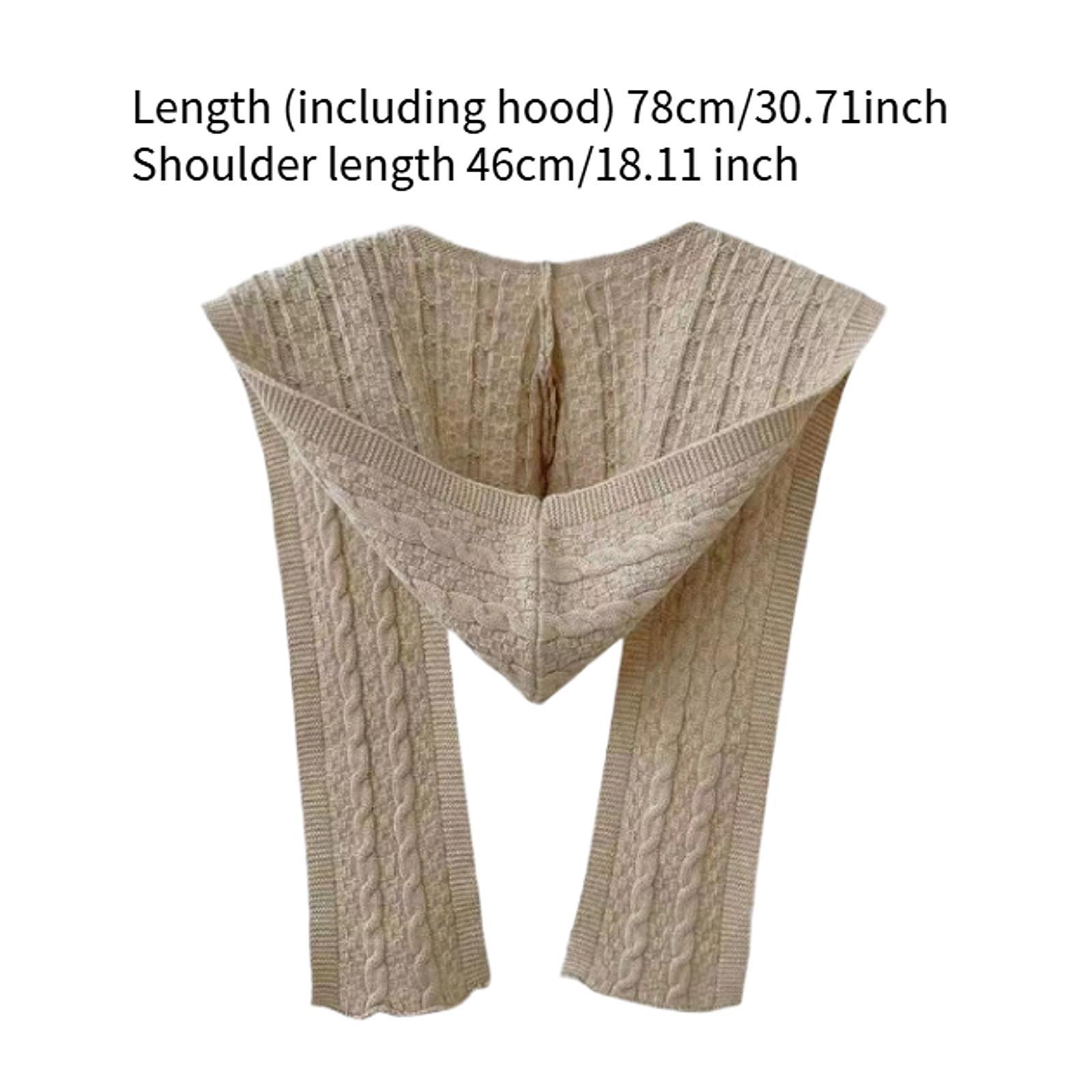 Sjaal met capuchon Oorwarmer Casual nieuwjaarscadeau Hoofddeksels Winddichte hoofddoek