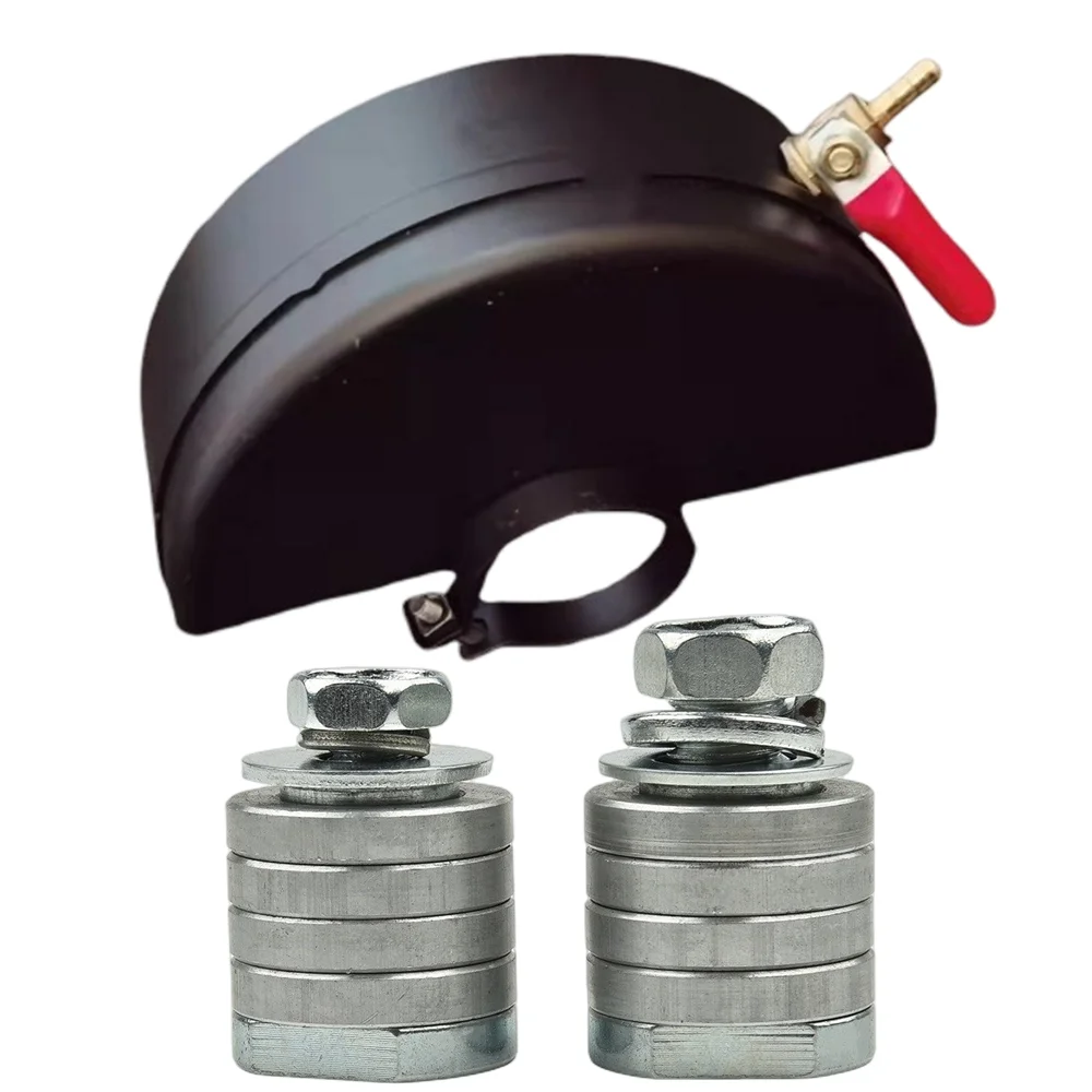 Cubierta protectora de rueda de amoladora angular con válvula de Control de cobre, adaptador de amoladora para máquina ranuradora de ranurado Variable