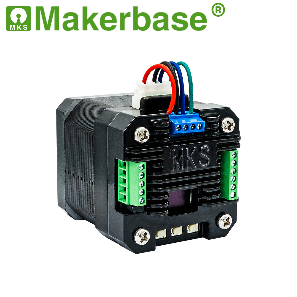 Makerbase Nema 17 Servo driver controller MKS SERVO42D gesloten lus stappenmotor drive RS485 KAN converter 256 microstep