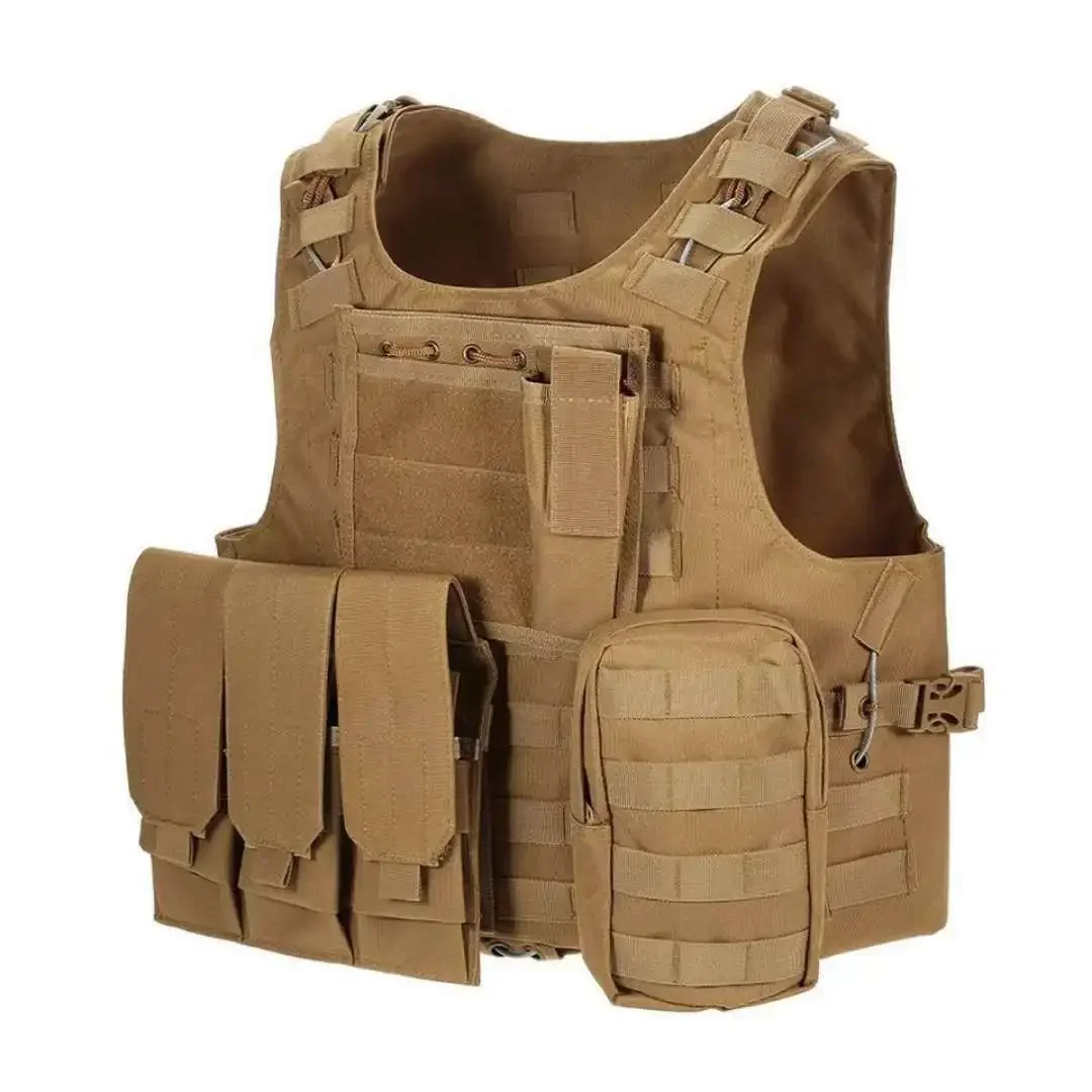 Taktische Weste CS Spiel Airsoft Assault Molle Weste Ausrüstung Outdoor Kleidung Jagd Camouflage Weste Kampf Sicherheit Weste