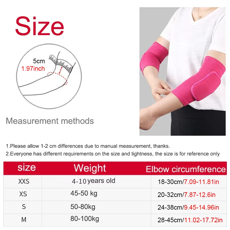 Coderas elásticas de esponja gruesa, protectores de rodilla para codo, baloncesto, voleibol, deporte, funda para brazo, almohadilla para adultos y niños