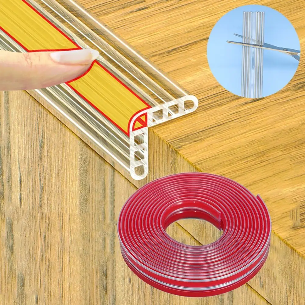 Anti colisão à prova de bebê alta qualidade pvc transparente protetor de borda de mesa auto adesivo crianças segurança airbag móveis pára-choques