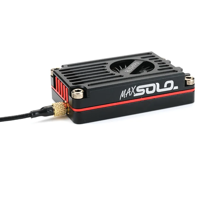 RUSH TANK MAX SOLO 2.5W VTX 5.8GHz / SOLO MAX XBAND 4.9G 2.5W Video Transmitter with CNC shell for RC FPV Drones DIY
