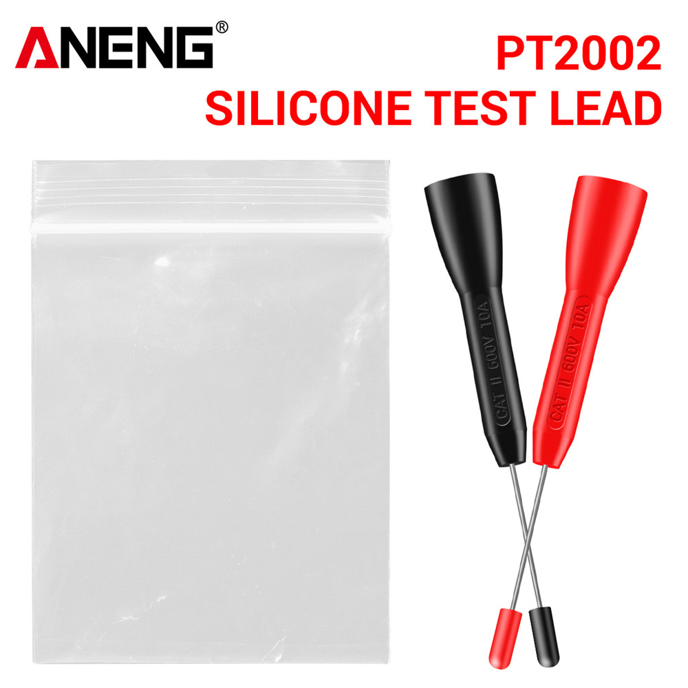 ANENG PT2002 1 mm Pin, zerstörungsfreie Multimeter-Prüfspitze, Isolations-Piercing-Nadel, 10 A, 600 V, für 2 mm Messleitung