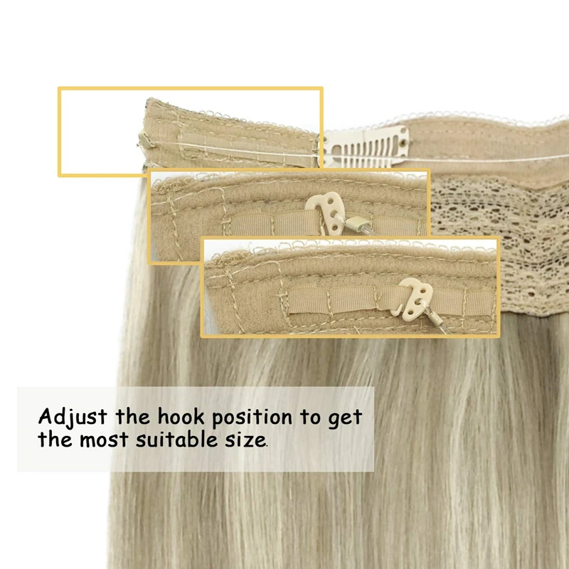 Fio em extensões de cabelo humano linha de peixe em linha extensões de cabelo de fusão natural com clipes extensões de cabelo de trama para mulher