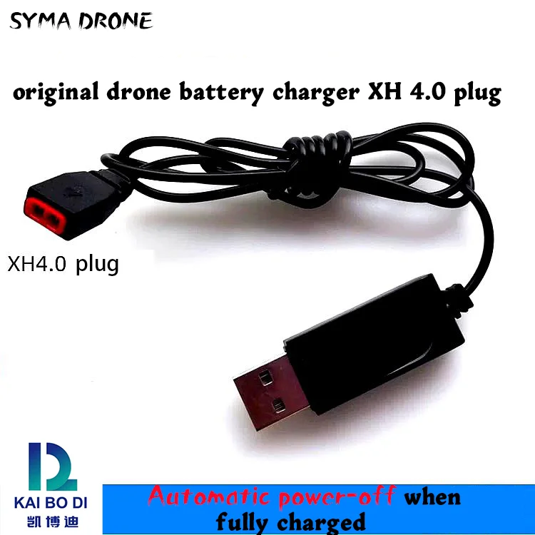 Luz inteligente do carregador USB FPV, Interface XH4.0, Drone automático, 3.7V