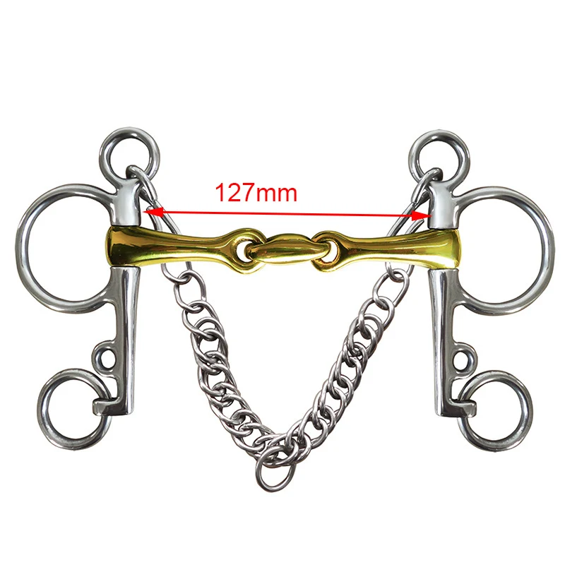 Pferde-Bit, robuste Edelstahl-Bitschnitzerei, feine Verarbeitung für Reiten, für Reitsport-Performance, Reitsport-Zubehör