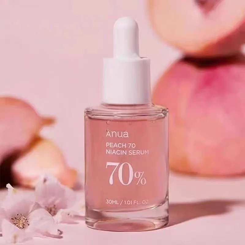 アヌア ピーチ 70 ナイアシンアミド セラム 30ml、保湿フェイシャルセラム、デイリークレンジングビューティー、韓国スキンケア