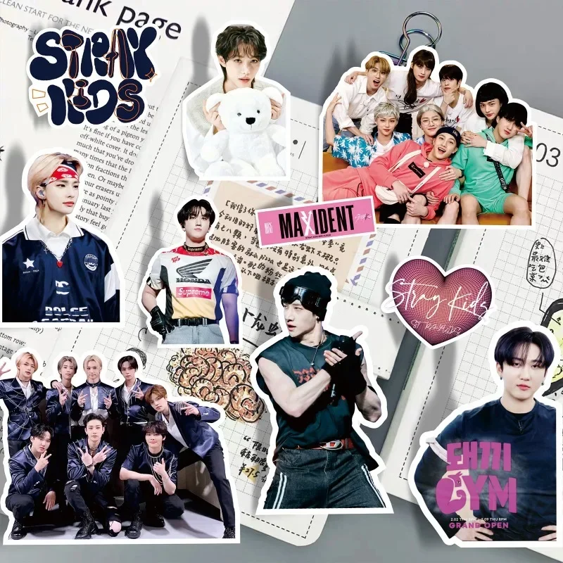 SKZOO 60 ピース/バッグ Kpop ファンステッカー Skz チーム音楽ボーイバンド装飾スーツケーススクラップブック電話ラップトップ文具迷子のおもちゃ