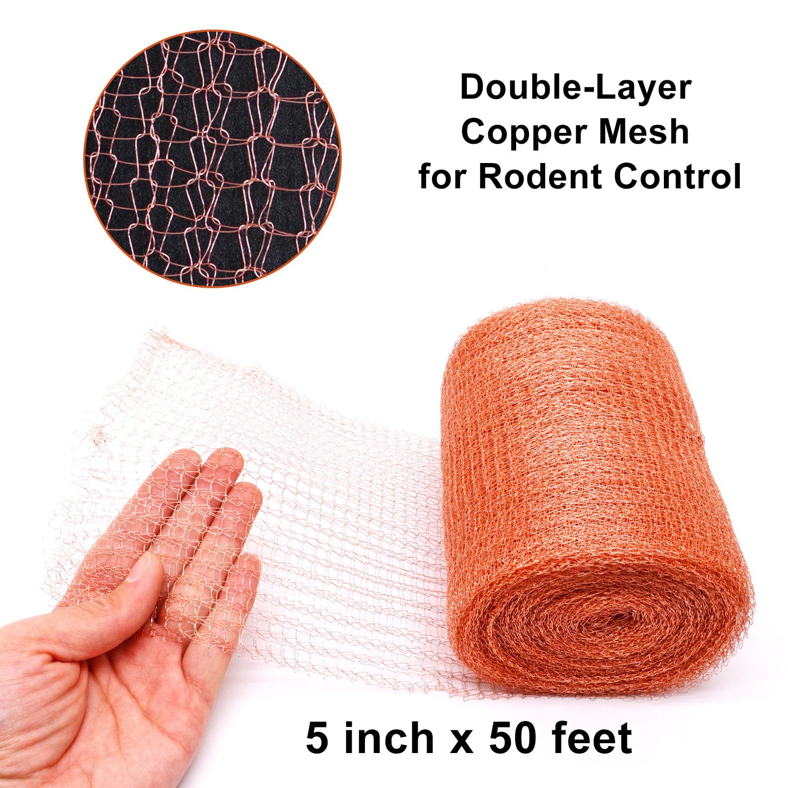 6m Copper Wire Mesh Signal Shielding Net Anti-Snail Copper Wire Net Wire Pest & Rodent Net Copper Mesh Decor Garden Net