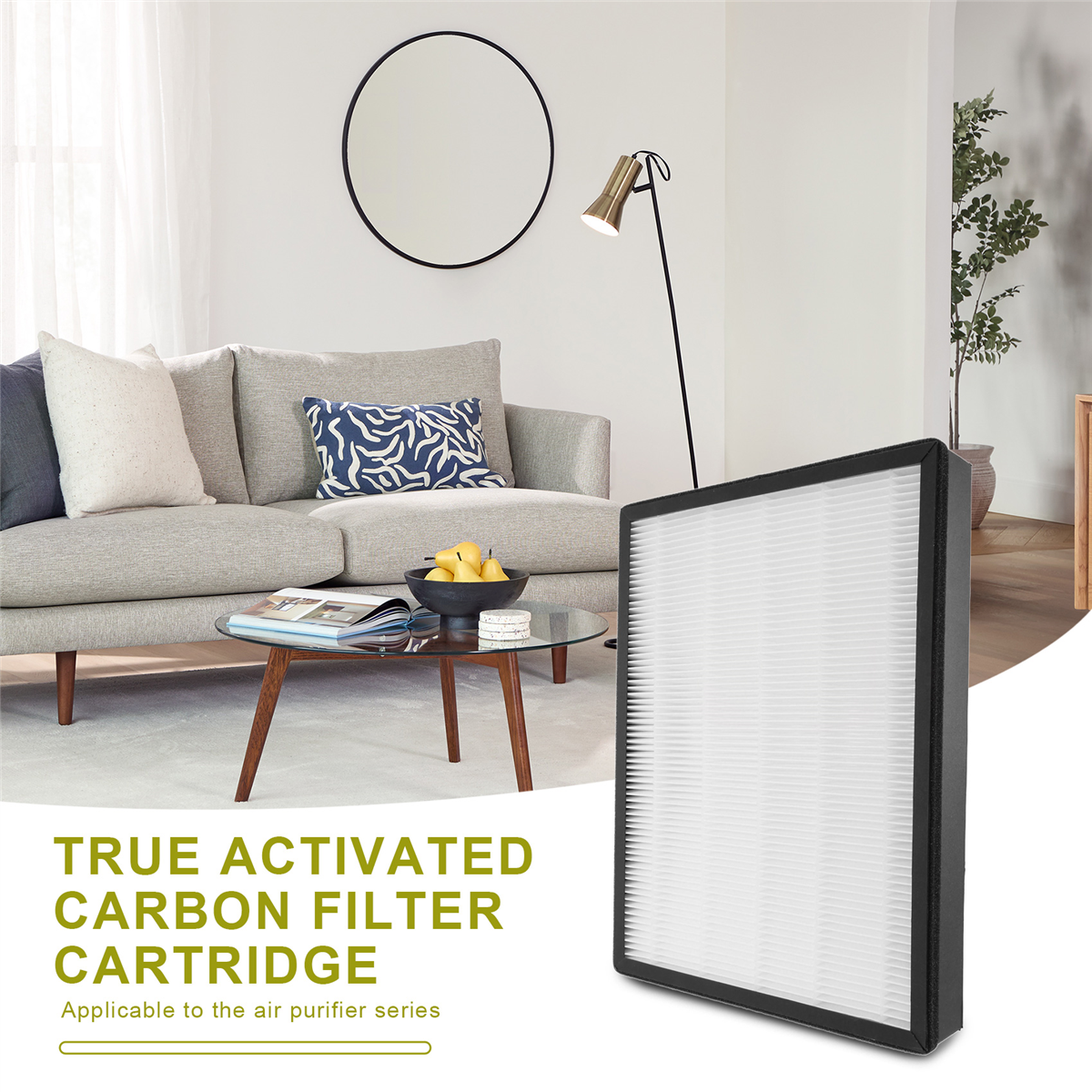 Filter Pengganti Filter A61T-HEPA untuk Philips FY2420/40 FY2422/40, Pembersih Udara Seri 2000 2000I, Ganti AC2889 AC2887