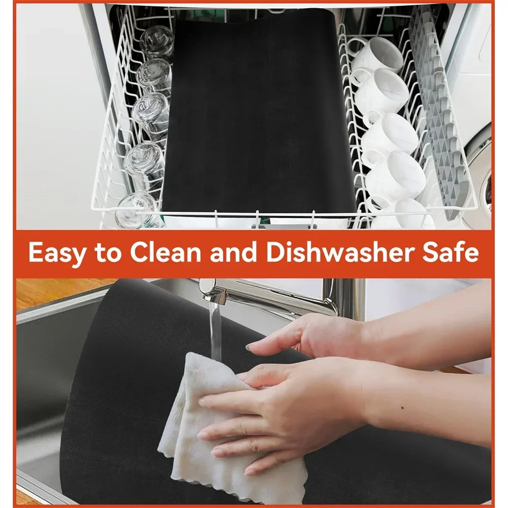 Ofeneinlagen für den Boden des elektrischen Gasofens, wiederverwendbare, antihaftbeschichtete Teflon-Schutzmatte, hitzebeständige Grillmatten