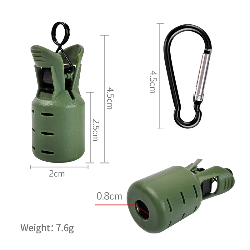 9 pçs protetor de gabarito de lula webfoot polvo egi gancho capa choco guarda-chuva isca boné madeira camarão isca acessórios com mosquetão