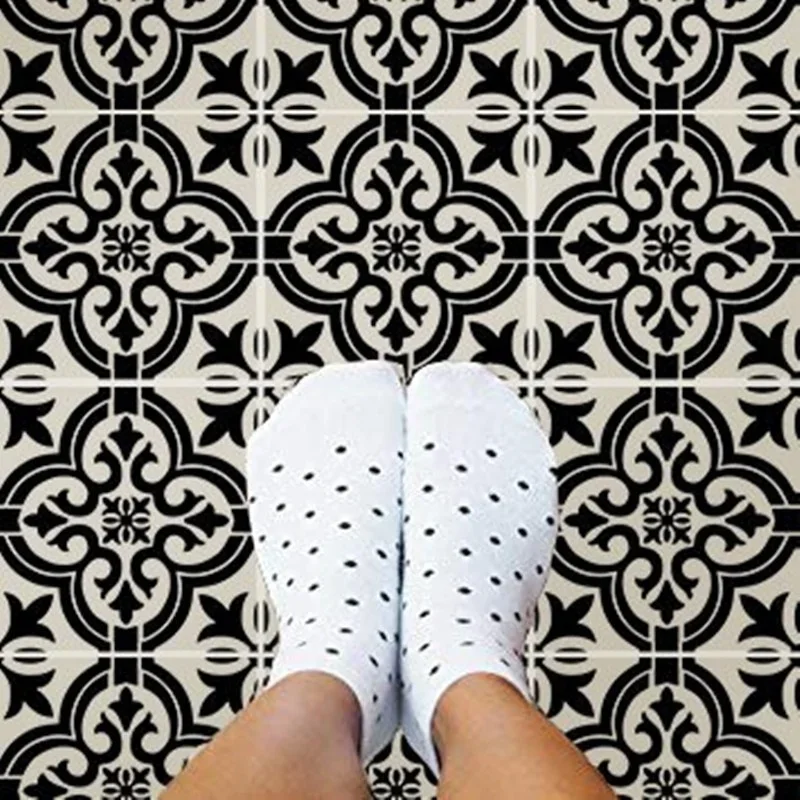 30*30 センチメートル DIY ステンシル絵画テンプレートレトロ花柄モデルワックス紙タイル壁床家具装飾金型曼荼羅