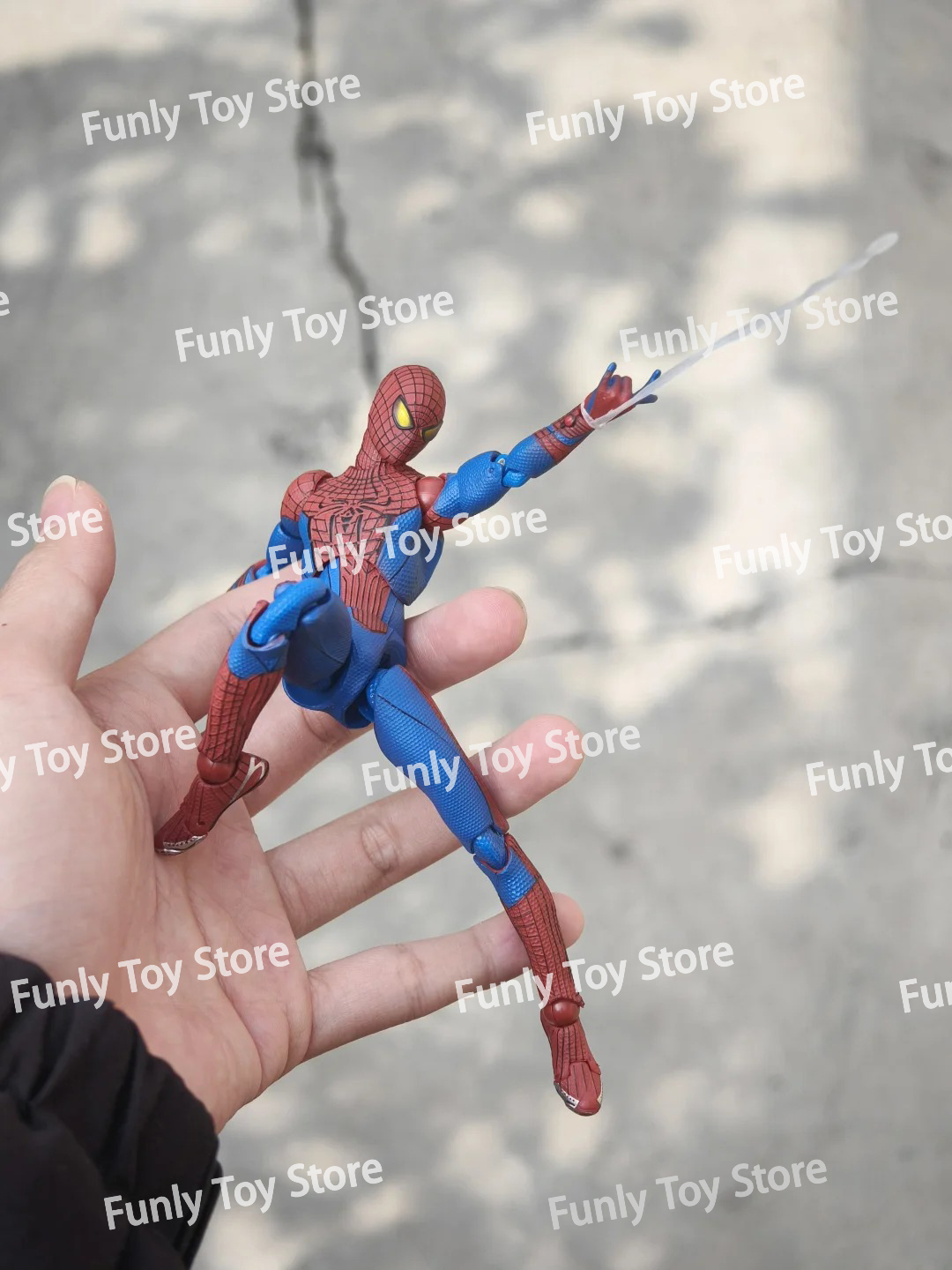 Ct Toys スパイダーマン Mafex 001 ピーター・パーカー アンドリュー・ガーフィールド アメイジング・スパイダーマン Shf アニメ アクションフィギュア 置物 カスタマイズされたおもちゃ