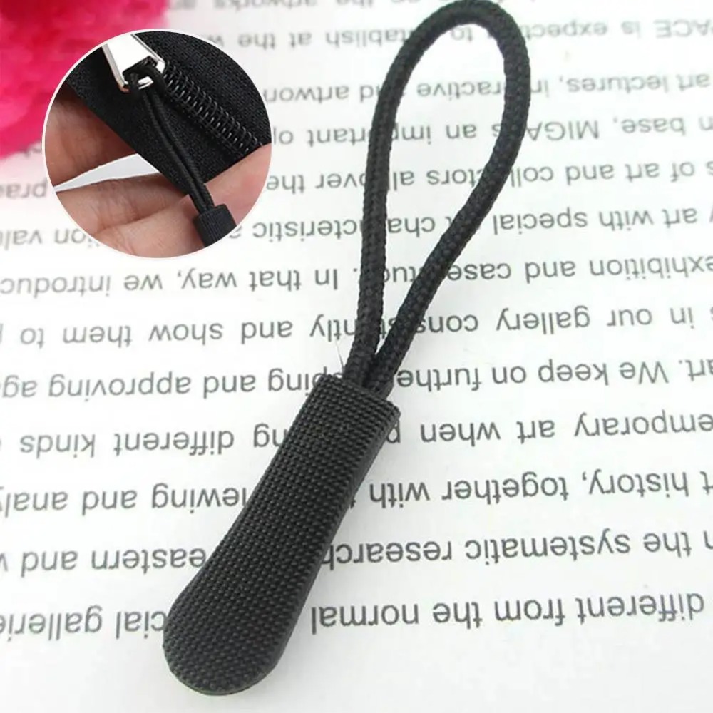 20 pçs substituição zíper puxa extensor de cabo para mochilas jaquetas bolsas de bagagem