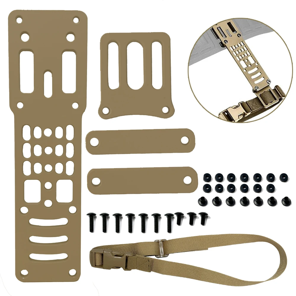 Taktische Metall Modulare Pistole Holster Adapter Kompatibel QLS Plattform Holster Drop Bein Band Jagd Quick Pull Draw Adapter