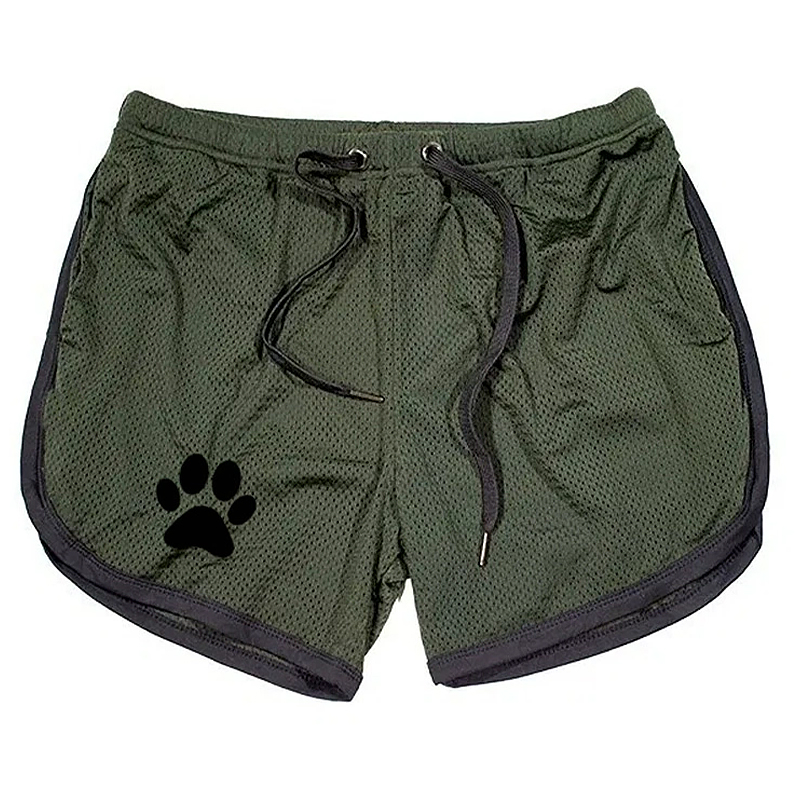 Pantaloncini fitness da palestra da uomo Bodybuilding pantaloncini sportivi da corsa Jogging Allenamento Pantaloncini estivi in rete traspirante da uomo Pantaloni sportivi02