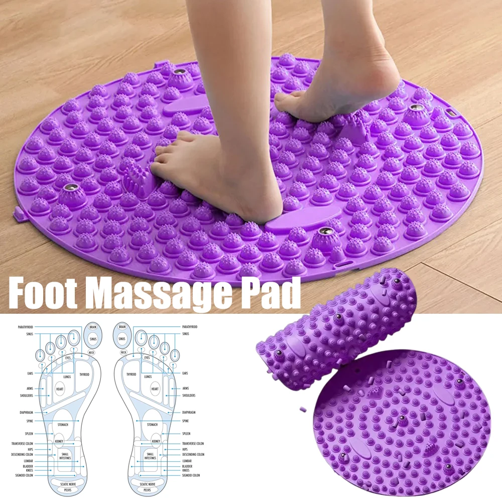 Finger Druck Bord Fuß Massage Pad Gesundheit Spaziergang Druck Bord Fuß Massage Pad Fuß Yoga Akupressur Matte Training Zubehör