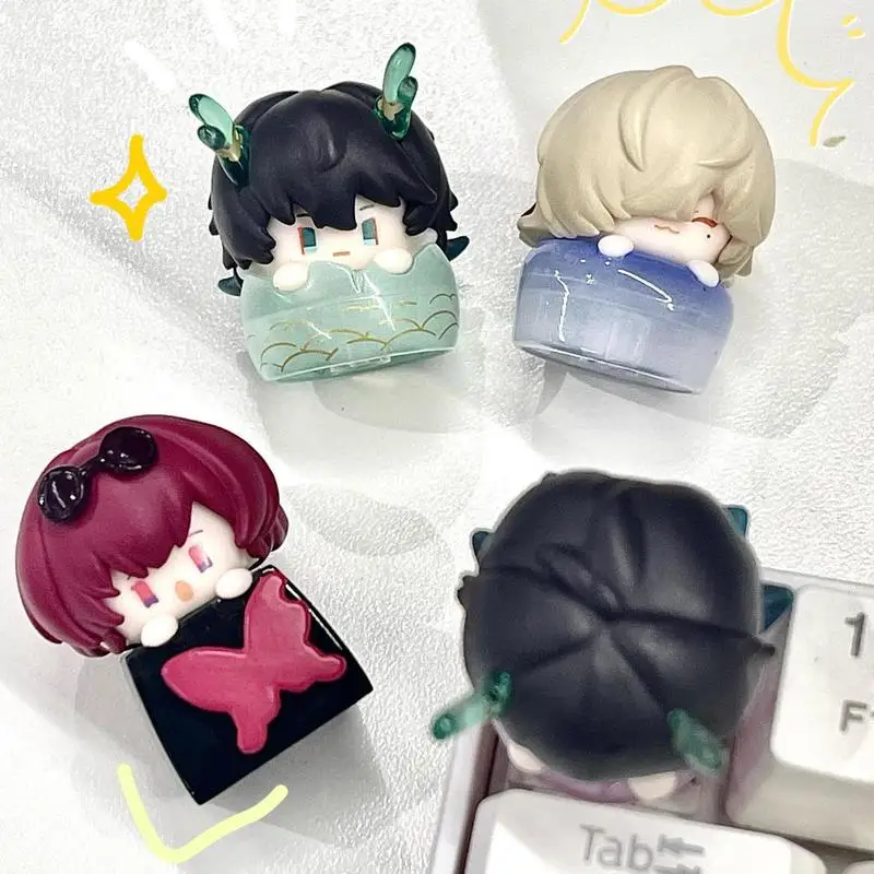 Honkai: Star Rail Fingertip Keycap Serie miHoYo Blind Box Modell Cartoon Collection Heimdekoration Überraschungsgeschenk Auf Lager