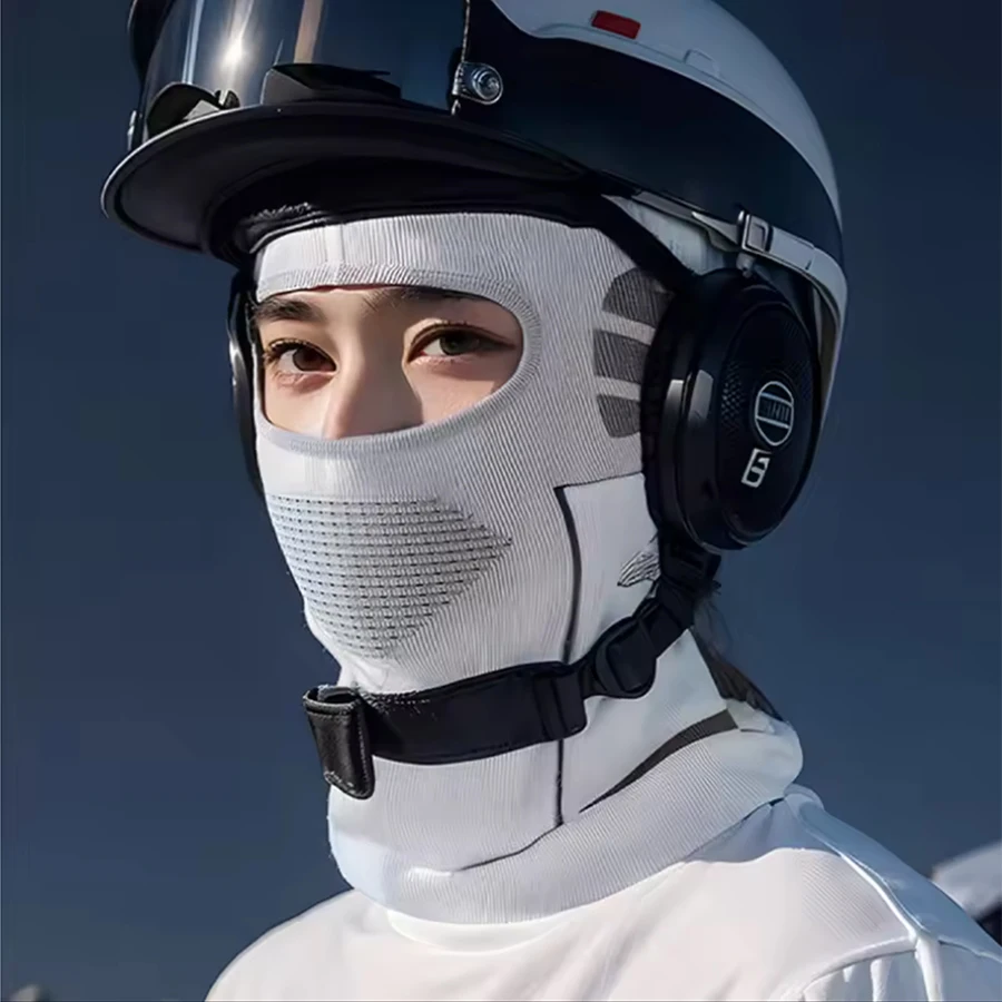 Männer Frauen Kältebeständiger Thermoschal Winter Ski Hut Sturmhaube Vollgesichtsmaske Ski Radfahren Jagd Kopf Hals Abdeckung Helm Liner Cap