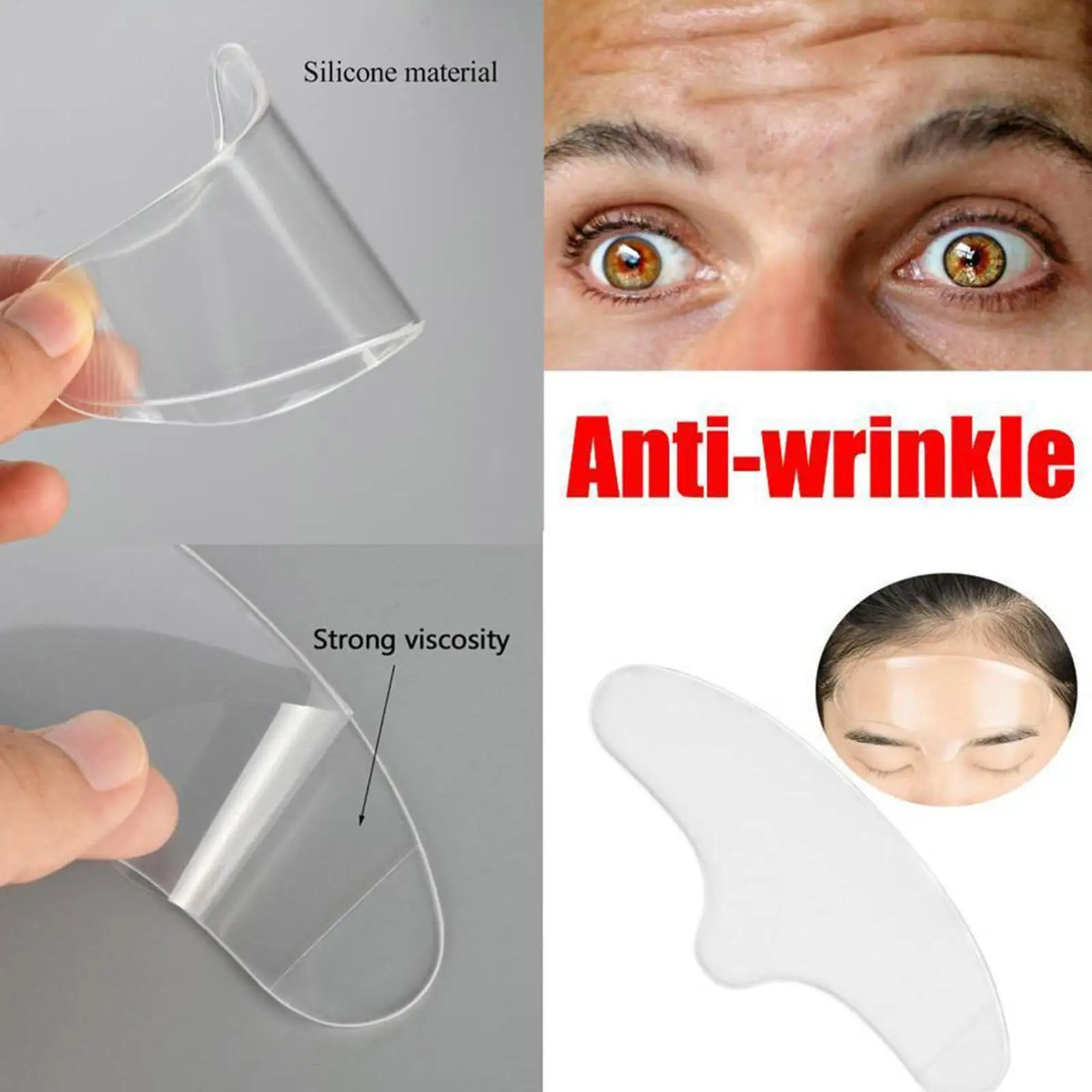 Chống Nhăn Trán Miếng Dán Trán Dòng Loại Bỏ Gel Miếng Dán Cường Lực Mặt Nạ Mắt Săn Chắc Nâng Mặt Nạ Miếng Dán Mặt Chống Lão Hóa chăm Sóc Da