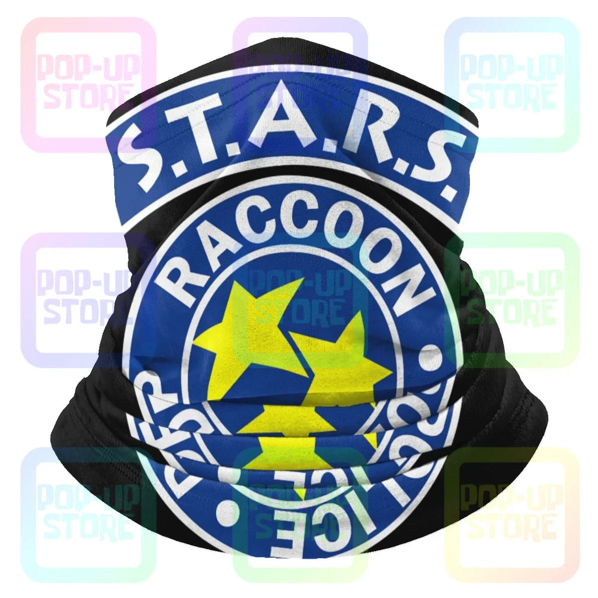 Stars Logo Resident Raccoon City Police Dep Evil Mikrofaser-Halstuch, Bandana-Schal, Unisex, Angeln, hohe Qualität