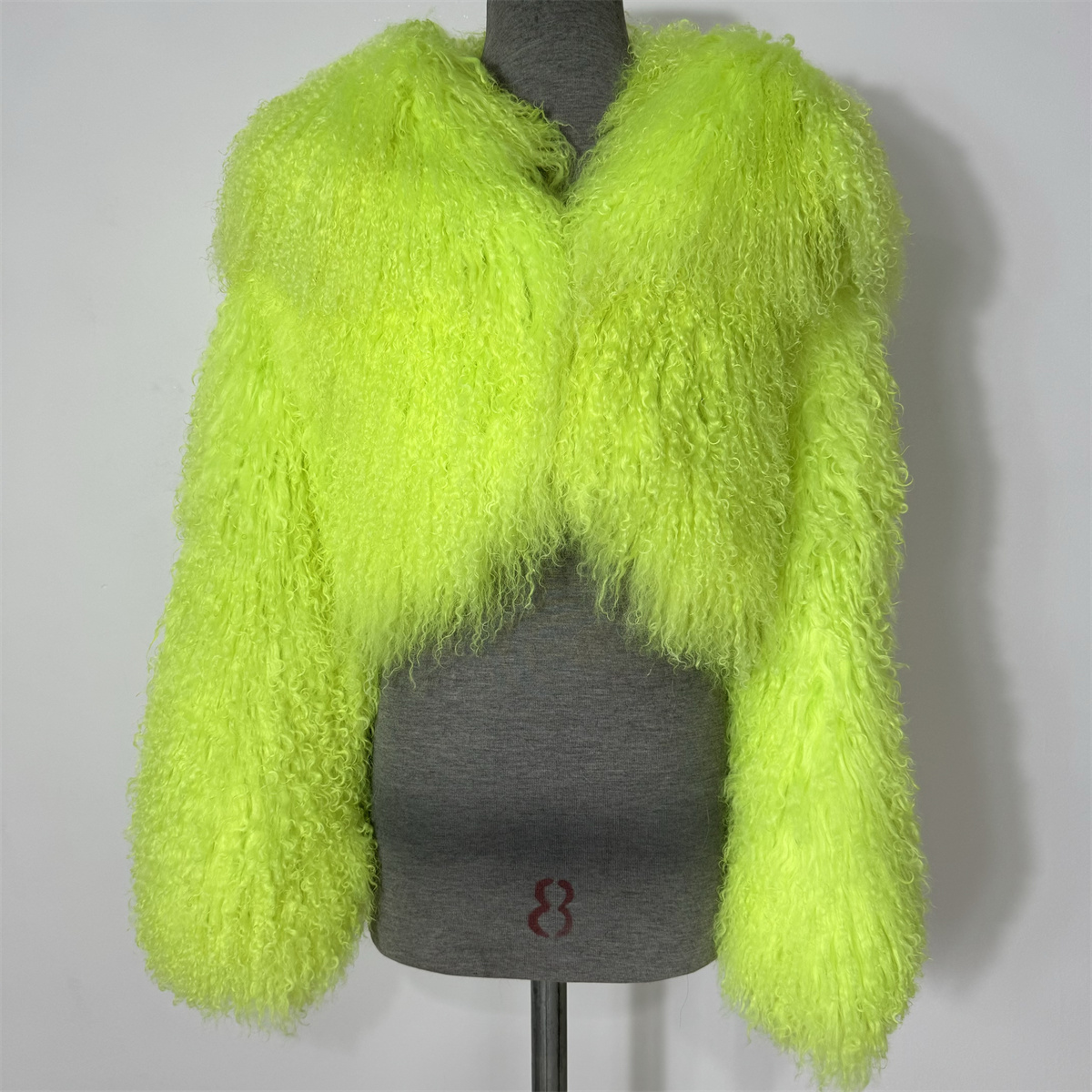 Mongolian Fur Coats Fur lapel Jacket Women Elegant Fluffy Solid Thicken Warm Long Sleeves Coats Winter Chic Oversize Lady