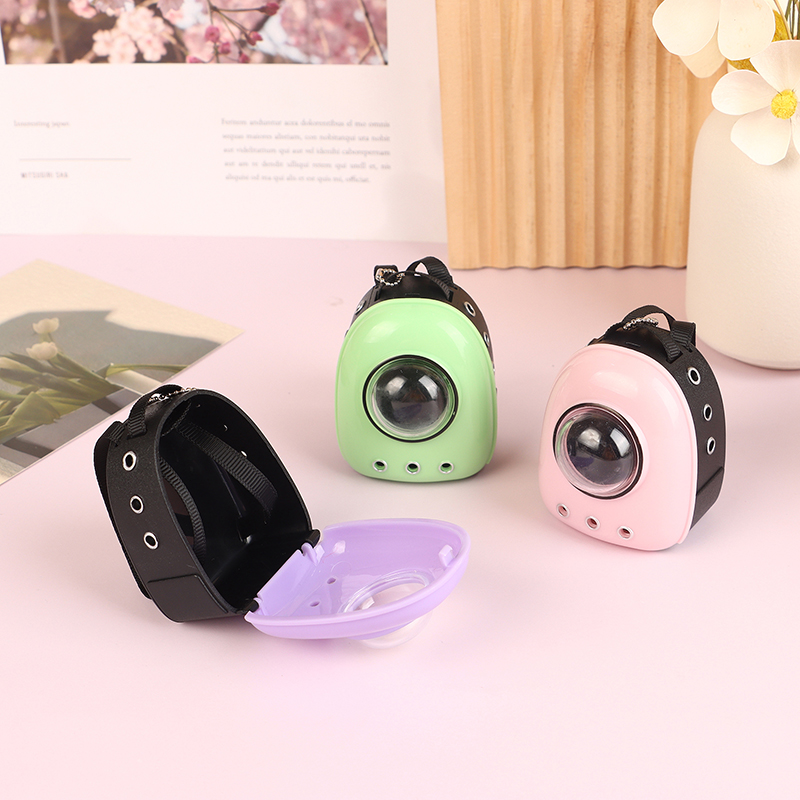 Мини-рюкзак для кукол 1:6, сумка для домашних питомцев, сумка для путешествий, украшение для кукольного домика, микро-ландшафтный орнамент, реквизит для фотосъемки